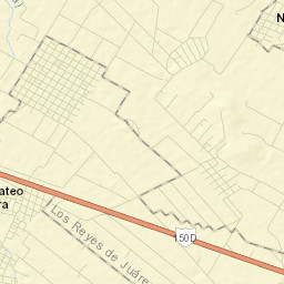 San Mateo Parra Street Map