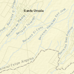 General Felipe Ángeles Street Map