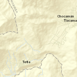 Tetla Street Map