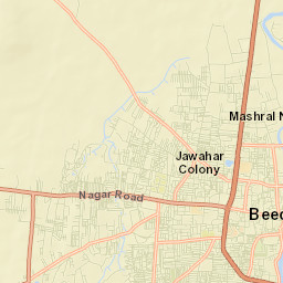 Beed Street Map