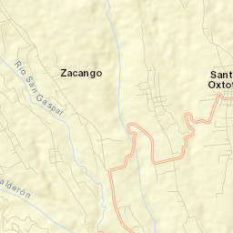 San Mateo Coapexco Street Map