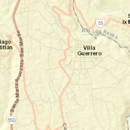 Villa Guerrero Street Map