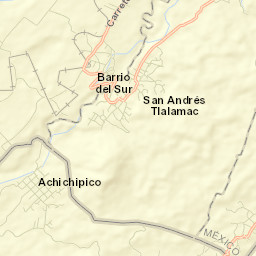 Achichipico Street Map