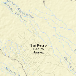 San Pedro Benito Juárez Street Map
