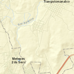 Tianguismanalco Street Map