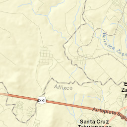 San Martín Tlamapa Street Map