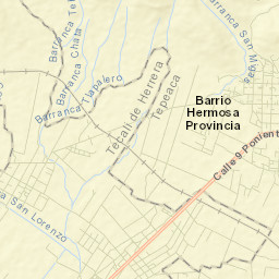 Santa Cruz Ajajalpan Street Map