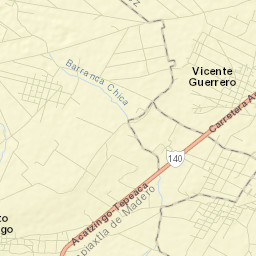 Guadalupe Calderón Street Map