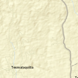 Santa Cruz Texmalaquilla Street Map