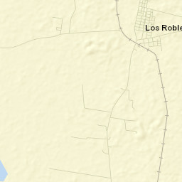 Los Robles Street Map