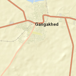 Gangakher Street Map