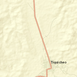 Tiquicheo Street Map