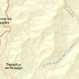 Rincón de Aguirre Street Map
