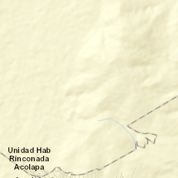 Unidad Habitacional Rinconada Acolapa Street Map