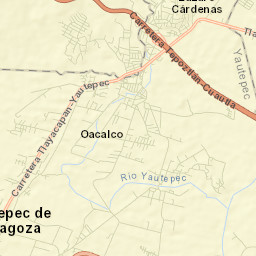 Lázaro Cárdenas (El Empalme) Street Map