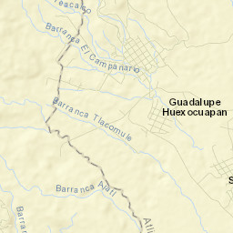 Colonia Agrícola de Ocotepec (Colonia San José) Street Map