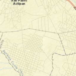 Mixtla Street Map
