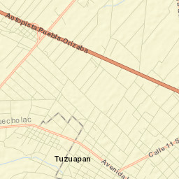 Tuzuapan Street Map