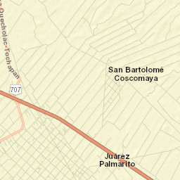 Palmarito Tochapan Street Map