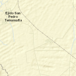 San Pedro Temamatla Street Map