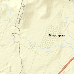 Moyoapan Street Map