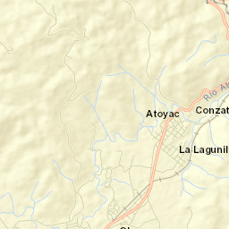 Atoyac Street Map