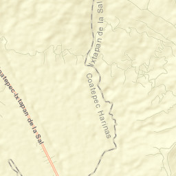 Coatepec Harinas Street Map