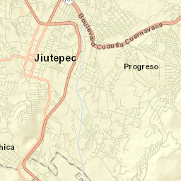 Progreso Street Map