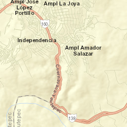 Independencia Street Map