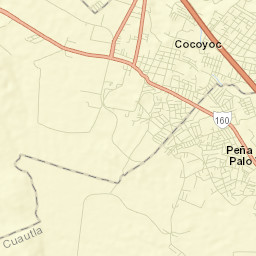Peña Flores (Palo Verde) Street Map