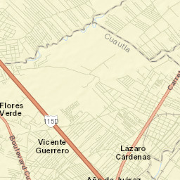 Tierra Larga (Campo Nuevo) Street Map