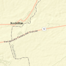 Xochitlán Street Map