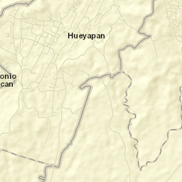 Santa Cruz Cuautomatitla Street Map