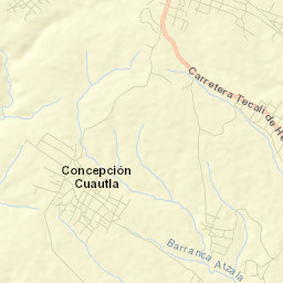 Concepción Cuautla Street Map
