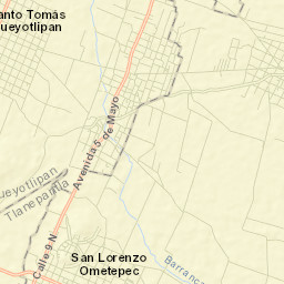 Zacaola Street Map