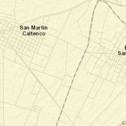 Santa Rosa Street Map