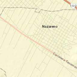 Xaltepec Street Map