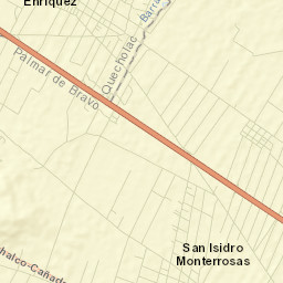 San Isidro Monterrosas Street Map