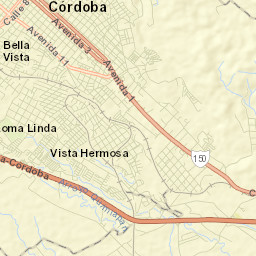 Córdoba Street Map