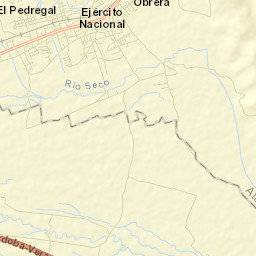 General Miguel Alemán Street Map