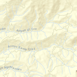 Santa Cruz Street Map