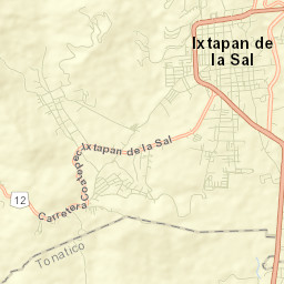 Tecomatepec Street Map