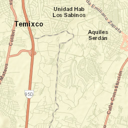 Emiliano Zapata Street Map