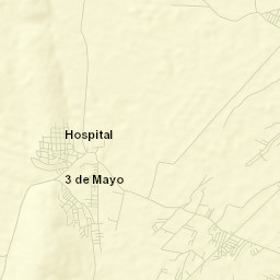 Ex-Hacienda el Hospital Street Map