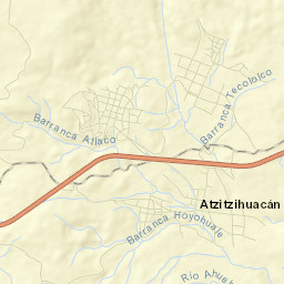 Santiago Atzitzihuacán Street Map