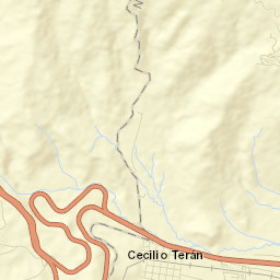 Cecilio Terán Street Map
