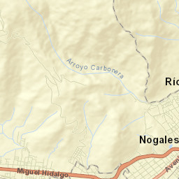 Nogales Street Map