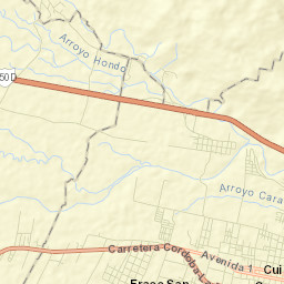 El Maguey Street Map