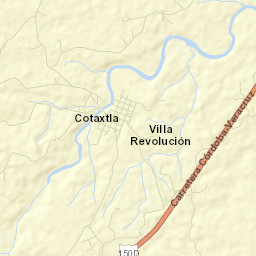 Cotaxtla Street Map