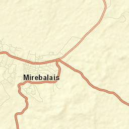 Mirebalais Street Map